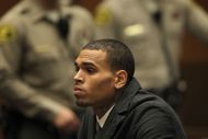 Chris Brown Court Appearance - Source: Getty